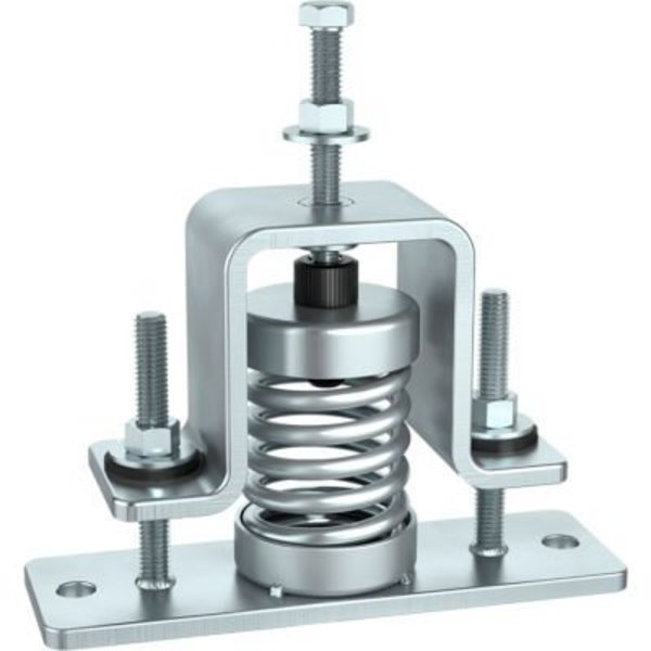 Vibrasystems Vibra Systems Inc. 1in Deflection Open Spring Mount Isolator W/ Mounting Bolt SMSR-AT-107